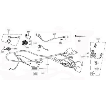 Electrical parts AGM R8