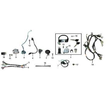 Electric parts Senzo RivaLux S 4-stroke