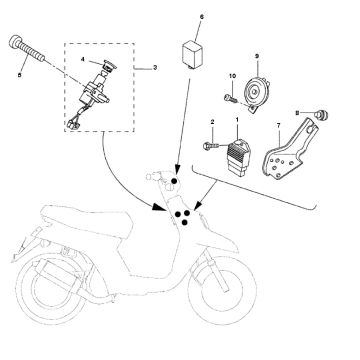 Electric parts 2 Yamaha Bw's 2-stroke