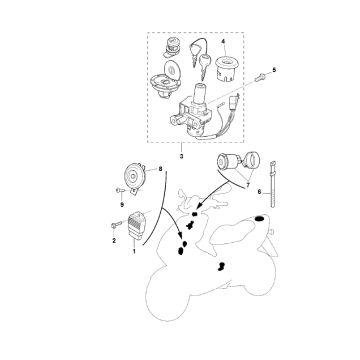 Electrical parts Yamaha Aerox 2-stroke