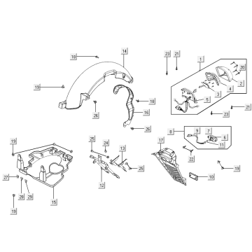 Tail lightKymco E-Vitality