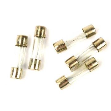 Cartrige type fuses 10ampere 24.5mm 5 pieces
