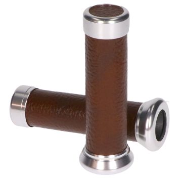 Handles Retro Dark Brown Leather