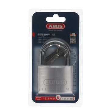 Padlock 60mm ABUS Titalium 64TI/60