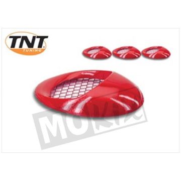AIR FLOW KIT 4pcs OVAL RED
