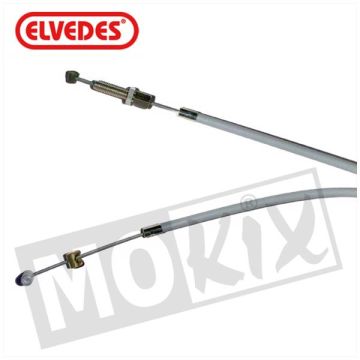 CABLE ACCELERATION. ZUNDAPP STANDARD LENGTH GREY ELVEDES