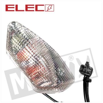 Flashing light flasher Yamaha Aerox/MBK Nitro 2013-> transparant left front