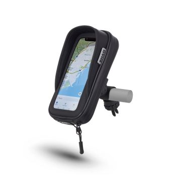 Phone holder waterproof handlebar mount with storage pocket shad 6.6 inch shad