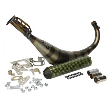 Yasuni R2 Max Exhaust Kevlar Underbody Derbi / Minarelli AM6 50cc 2-Stroke
