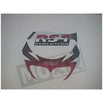 STICKER SET RACING COLOURS RS1