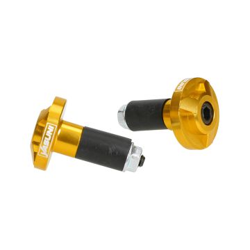 Handlebar balance weight set aluminum cnc 22mm gold Yasuni pro race