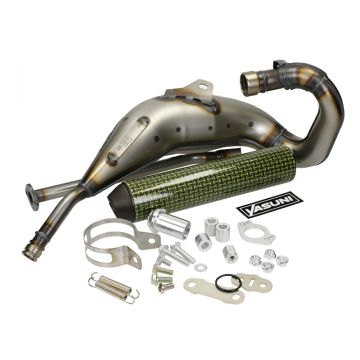 Exhaust Derbi Senda bottom aluminum Yasuni MAX series