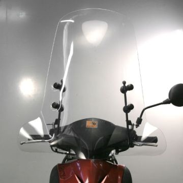 Windshield high clear Piaggio Zip 2/4-stroke 2000->  Biondi Z line (without mounting kit)