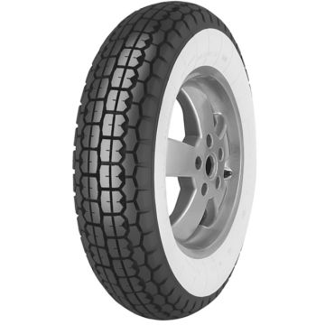 Tyre 3.50-8 Mitas B13 whitewall TT 46J