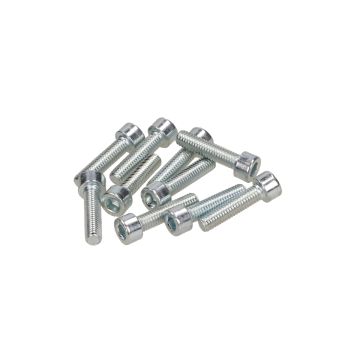 Hex bolt M6x25 galvanized 10 pieces