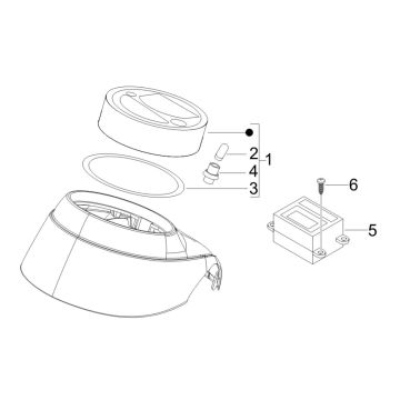 Instrument group - Cruscotto Vespa GTV 250 4T 4V IE