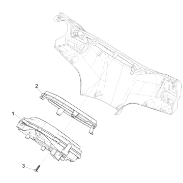 Instrument group - Cruscotto Piaggio Liberty 50 4-stroke