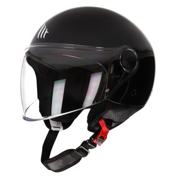 Jet helmet MT Street gloss black