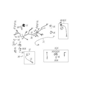 Cable harness Kymco MXU 150
