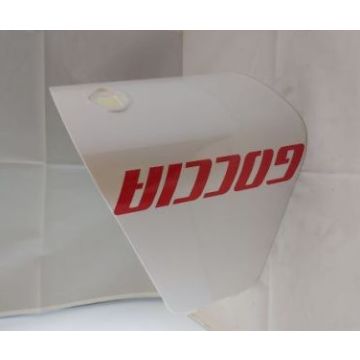 Front hood under saddle/White Goccia GEV1000