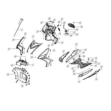 hoods AGILITY 16+ 4T 200i Matte Metallic Light Blue