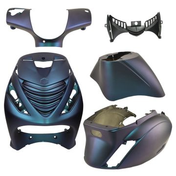Body / fairing kit SP look Piaggio Zip matt cameleon EVO-1 closed DMP 5 pcs