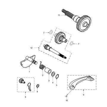 Kickstarter Peugeot Vivacity 2 E2 2-Stroke