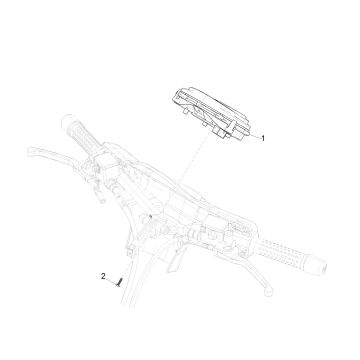 Speedometer Vespa GTS 300 HPE 4T 4V IE ABS E4 2019 (EMEA)