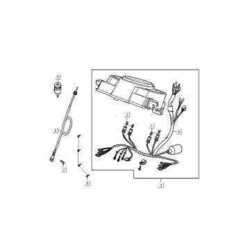 Speedometer Kymco Agility FR 12" 4-stroke euro4 white