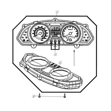 Speedometer Kymco Myroad 700i