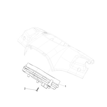 Speedometer Vespa Sprint 4-stroke 3-valve (euro4 injection IGET)