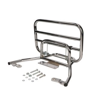 Piaggio Zip chrome Faco folding carrier