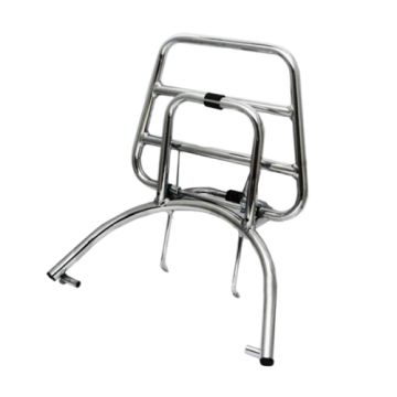 Sym Mio chrome Supertec folding carrier