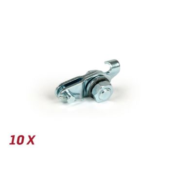 Rear brake clamp plate set BGM original Vespa V50,50N,PV125,ET3,PK S,PK XL1,PK XL2,ETS,VNA,VNB,VBA,VBB,Super,GL,GT,GTR,TS,Sprint,GS,SS,Rally