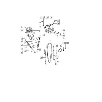 Valves Kymco MXU 150