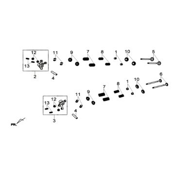 Sym Joymax 300I ABS E3 2014-2016 valves