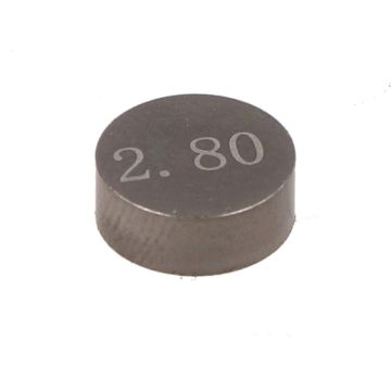 Valve adjustment plate Piaggio 2.80