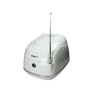 Top case 26 litre Grande Retro high gloss white KM