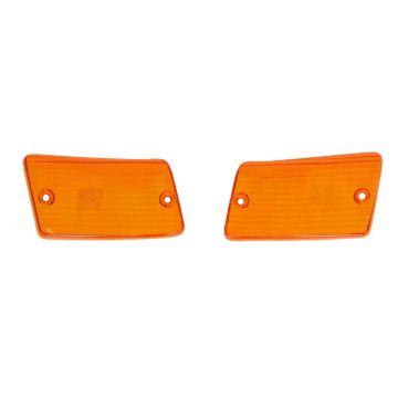 Flashing light lens set Vespa PK50XL orange 1985-> right rear/left rear