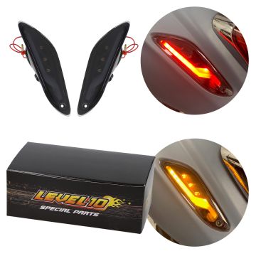 Flashing light set led Vespa Primavera / Sprint smoke Level 10 rear