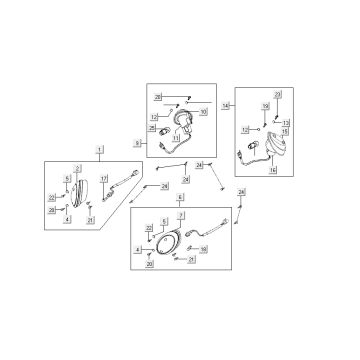 indicators Kymco Sento 4-stroke Pink
