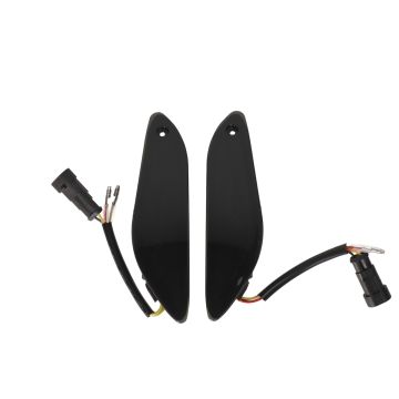 Flashing light set Vespa Primavera / Vespa Sprint Tube daytime running lights smoke rear