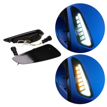 Flashing light set Vespa Primavera / Vespa Sprint Tube running away smoke front