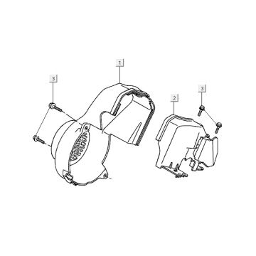 Fridge Kymco ZX 2t ac silver-orange