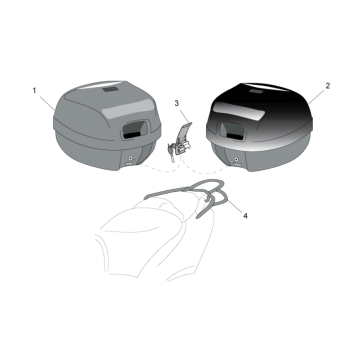 Case Aprilia SR 50 H2O ie+carb 2004-2009