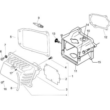 Fridge Piaggio Liberty 4-stroke