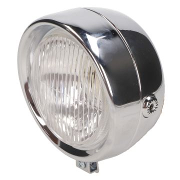 Headlight round Puch Maxi chrome-38446