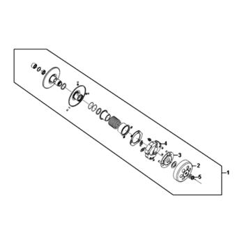 Koppeling Sym Orbit III 125I E4