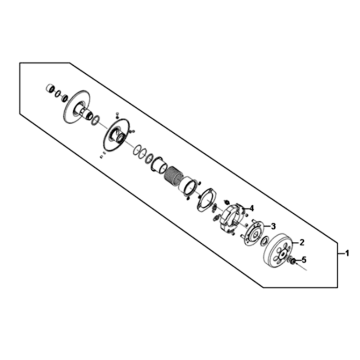 Clutch Sym Symphony ST 125I E4