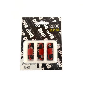 Clutch spring kit Kymco/Peugeot/Piaggio +2000rpm red DMP 3-piece